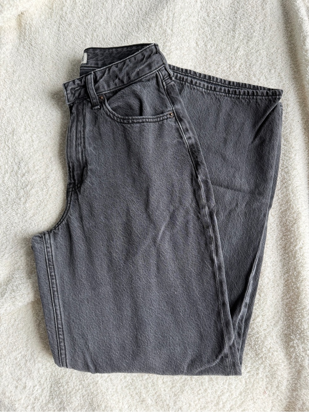 Abercrombie wide leg jeans